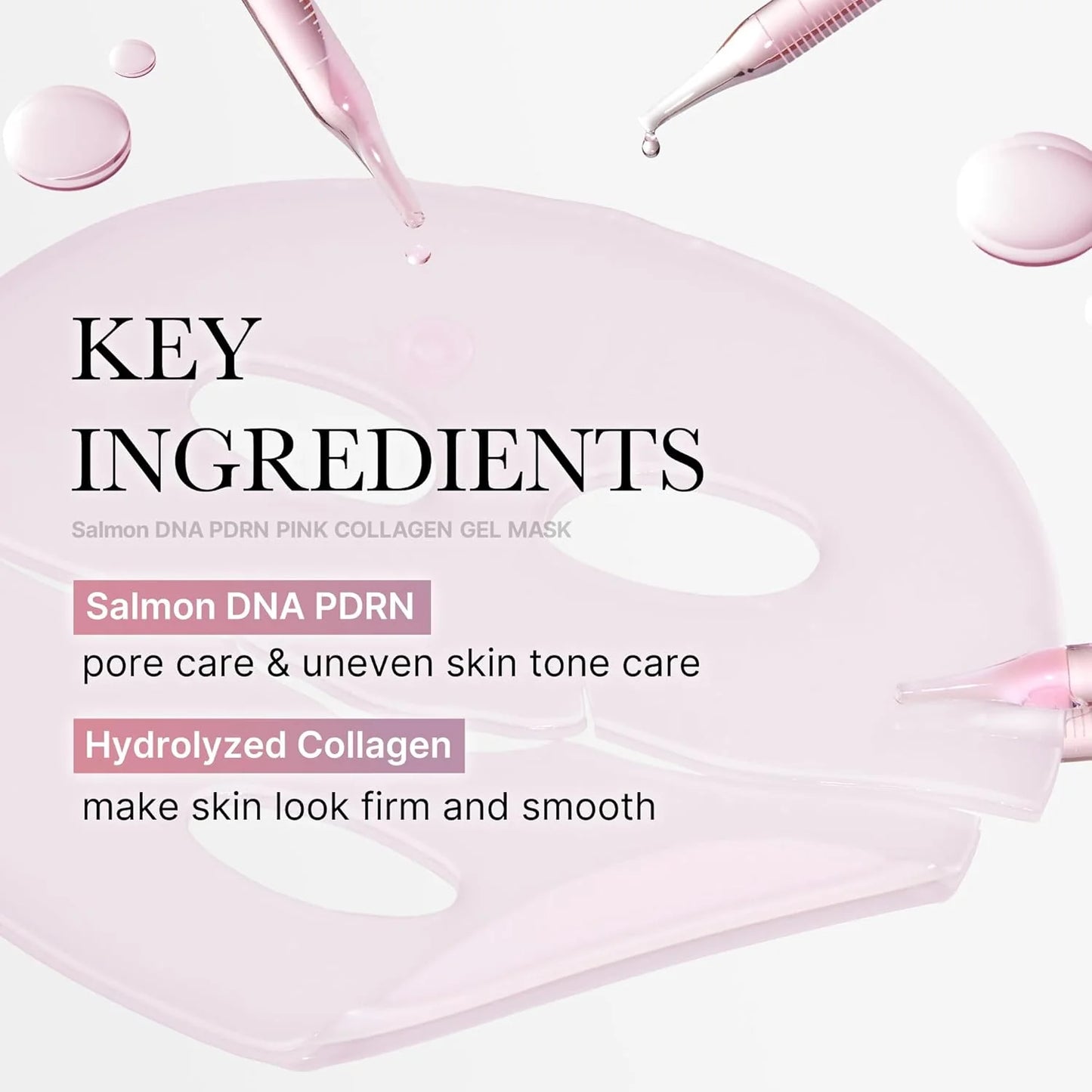Medicube Salmon DNA PDRN Pink Collagen Gel Mask (4 Pack)