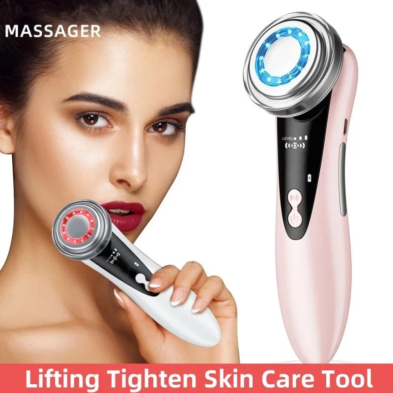 Masajeador LED Para La Cara Facial Rostro Rejuvenecimien
