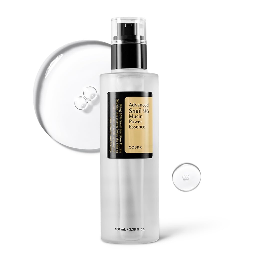 COSRX Snail Mucin 96 Essence – Hydrating Korean Face Serum for Dry, Sensitive & Dull Skin | 100ml