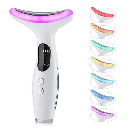 EMS Facial Roller Massager Microcurrents Face Lifting Machine V-Face Rollermassager Skin Rejuvenation Anti-Wrinkle Beauty Device