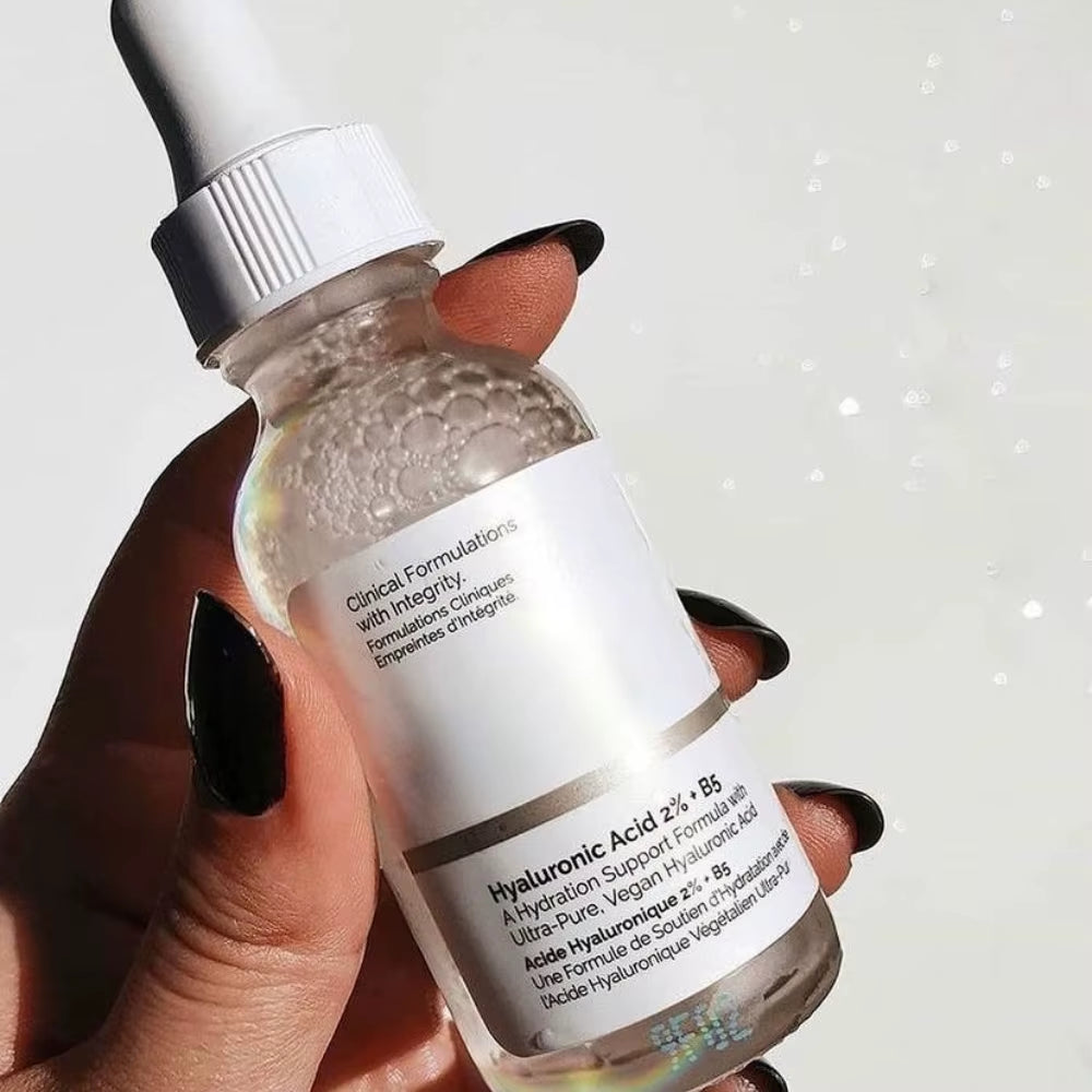 New Caffeine Solution 5%+EGCG Face Makeup Peeling Solution Acne Cover Serum Ordinary Repair Hyaluronic Acid 2%+B5 Face Skin Care
