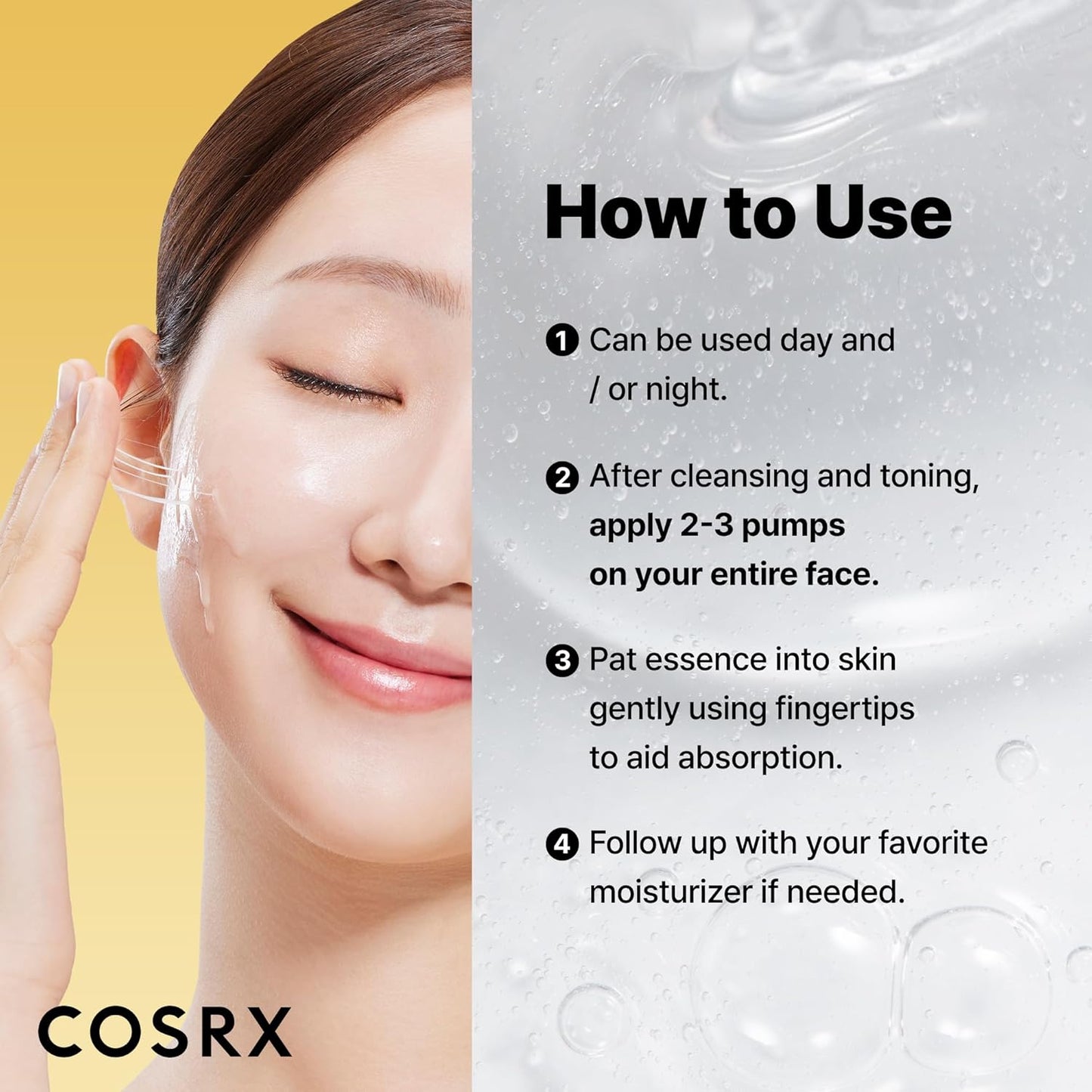 COSRX Snail Mucin 96 Essence – Hydrating Korean Face Serum for Dry, Sensitive & Dull Skin | 100ml