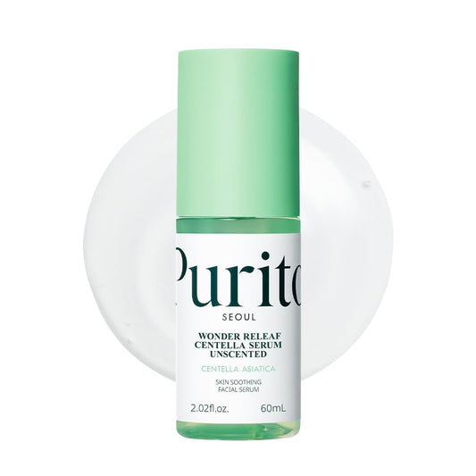 Centella Unscented Serum for Sensitive Skin – Lightweight Calming & Skin Barrier Repair, 34,860 Ppm Soothing Serum, Vegan & Cruelty-Free, Korean Skincare, 2 Fl.Oz / 60Ml